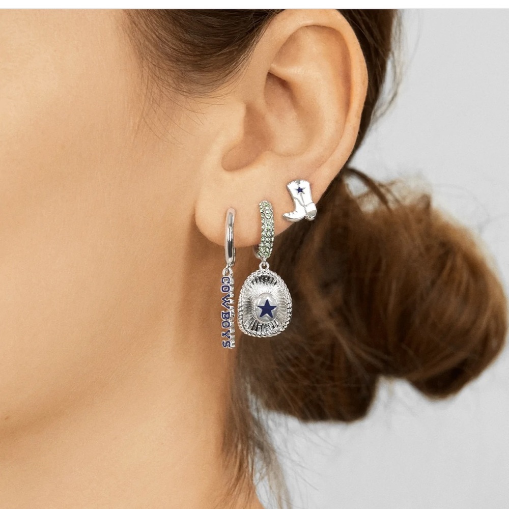 BaubleBar Dallas Cowboys Earring Set